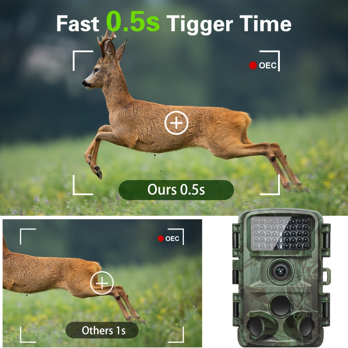 NNETM Trail Camera with Night Vision (2.7K 32MP)-4