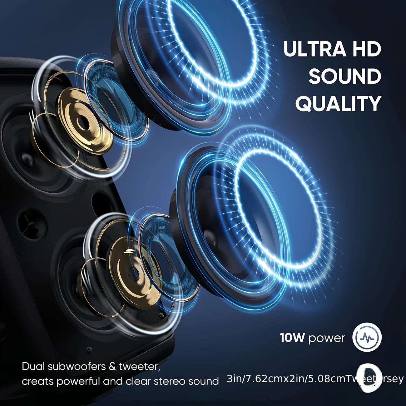 NNETM Wireless Party Speaker with Mic & Disco Lights-3