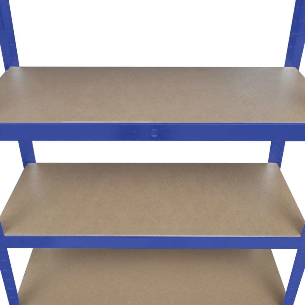 NNEVL Storage Shelf Garage Storage Organizer Blue-3
