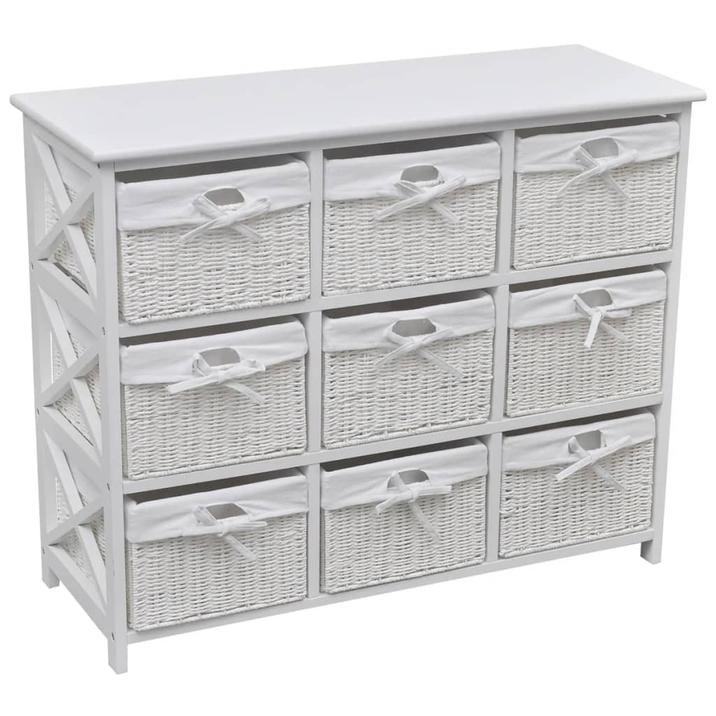 NNEVL Storage Cabinet Akron White-0