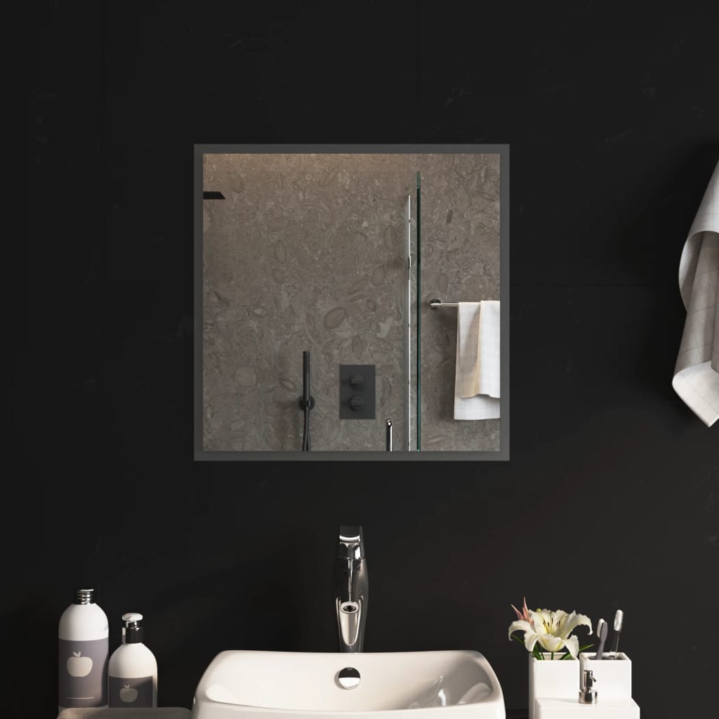 NNEVL LED Bathroom Mirror 50x50 cm-2
