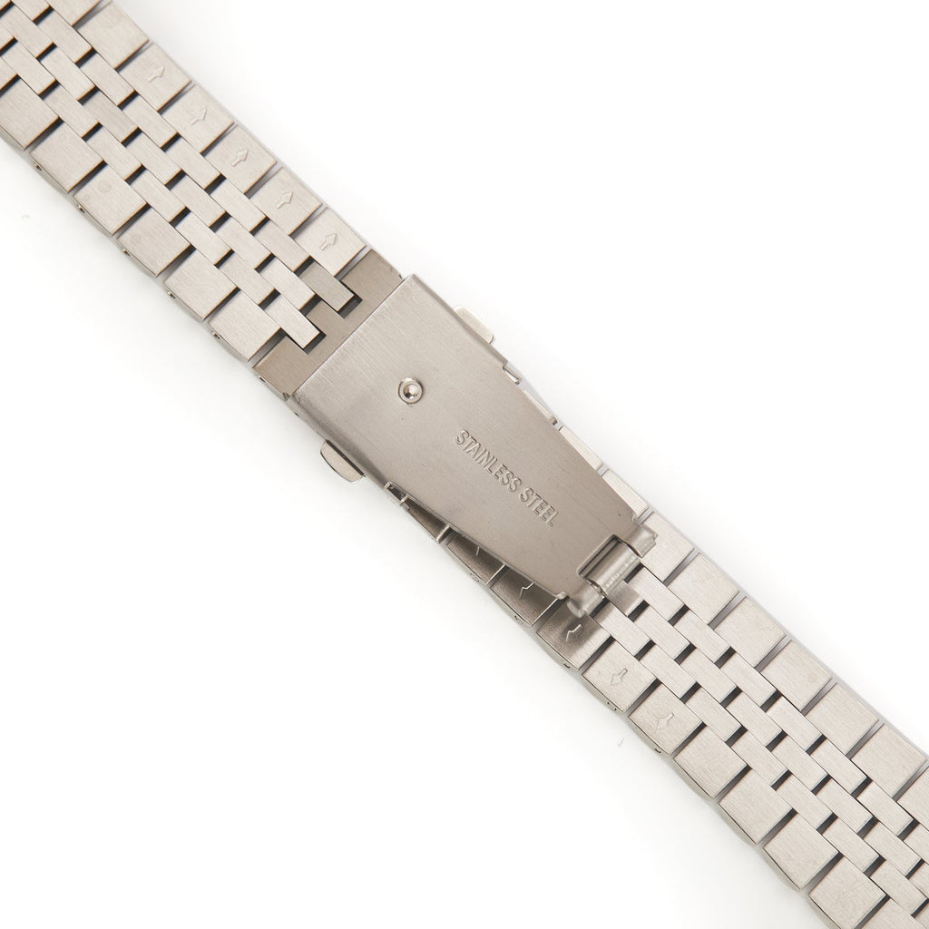 Stainless Steel Link Bracelet Band - The Perth in Silver Small - Compatible with Apple Watch Size 38mm to 41mm-4