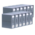 Kitchee 10x Foldable Bed Sheet Storage Box - Linen + Closet Organiser Grey-0