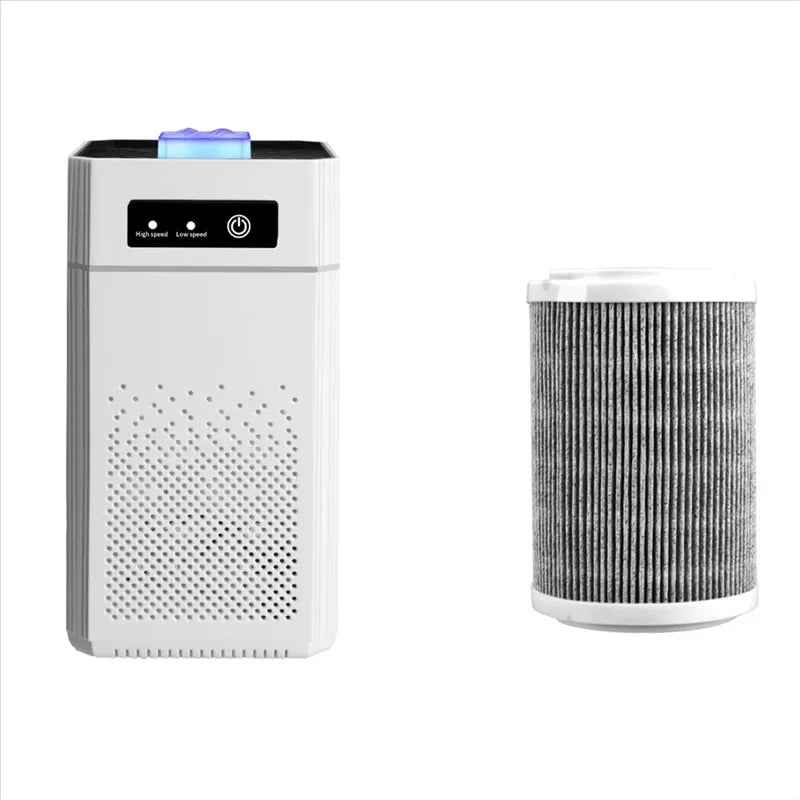 NNEOBA USB Portable Air Purifier with Aromatherapy – Compact Smoke & Odor Filter for Home & Car-0