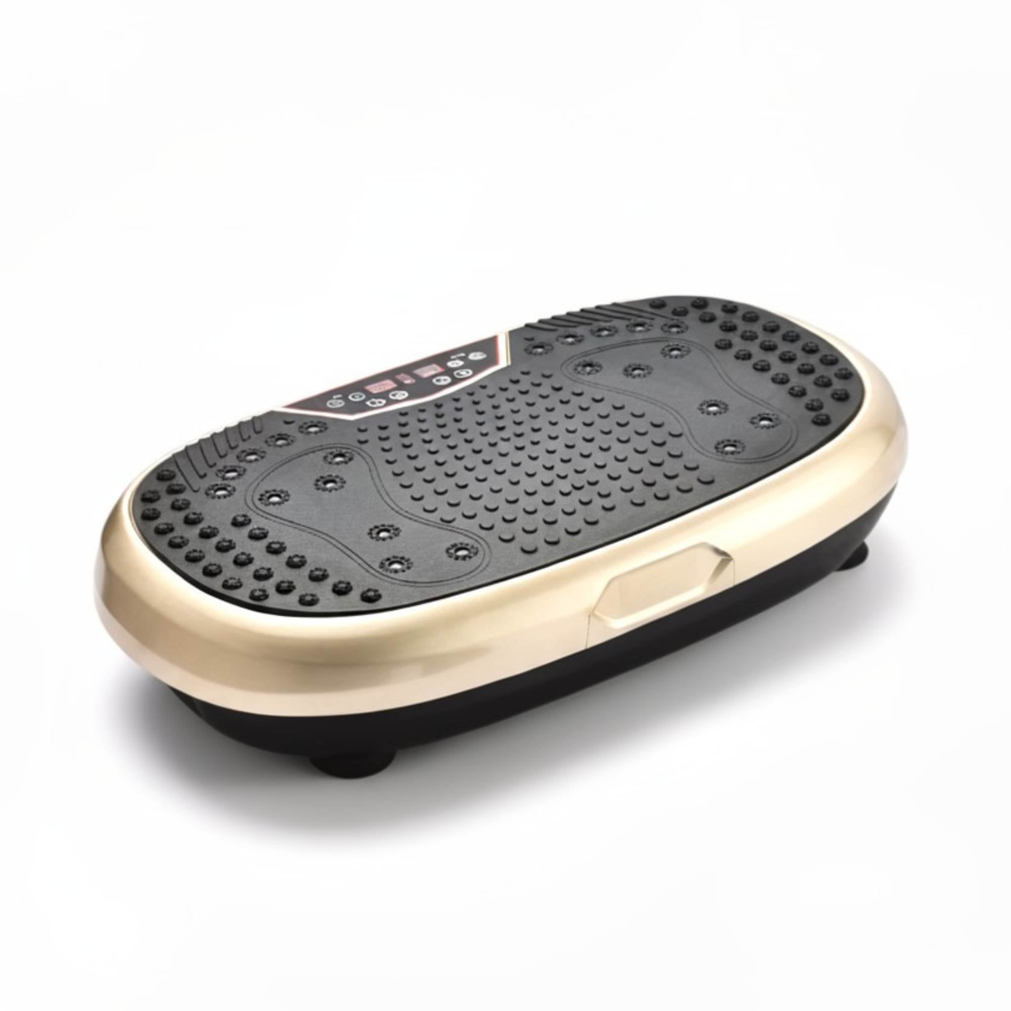 Social Hike 60cm Vibration Plate Machine Full Body Exercise Platform Gold-0