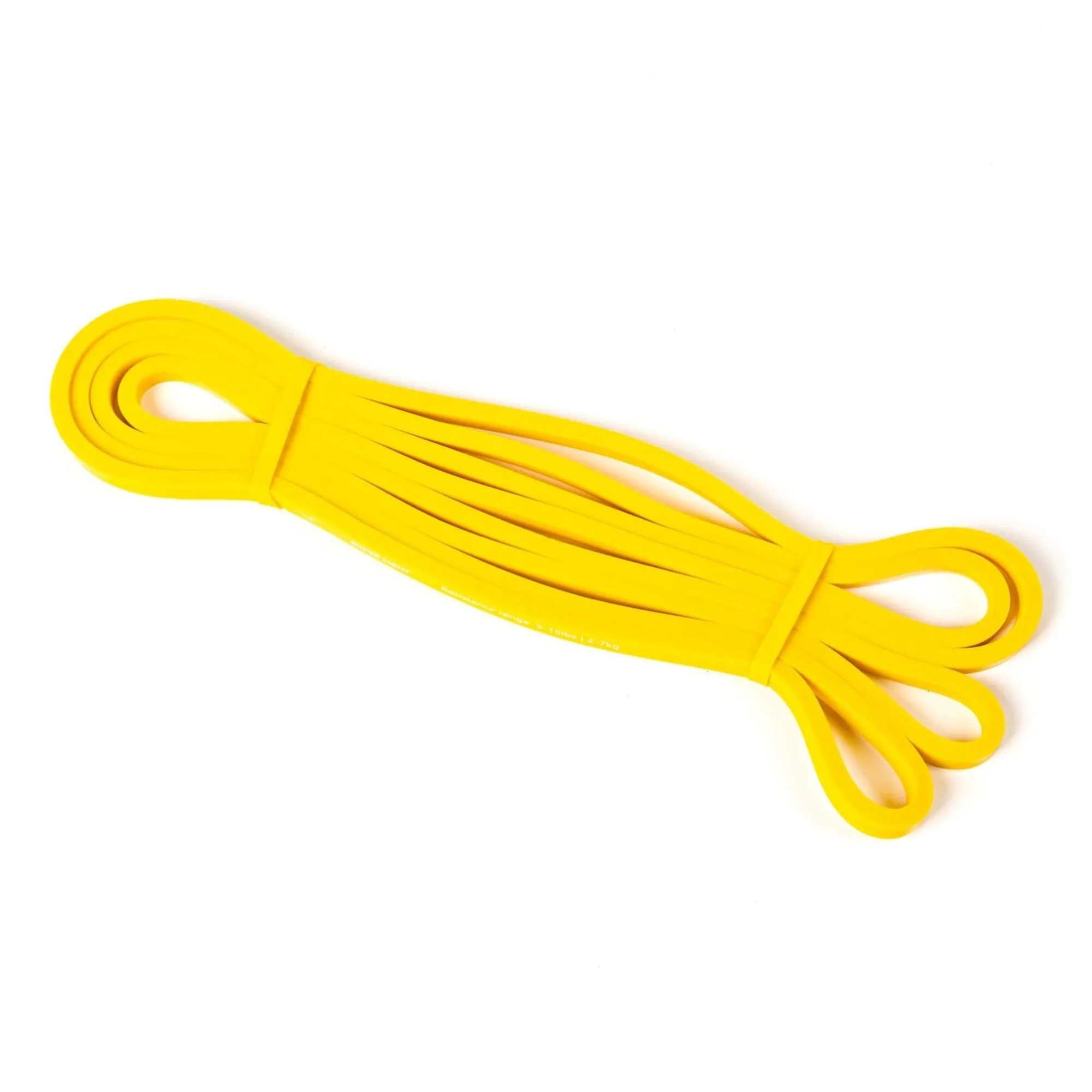 Social Hike Resistance Band Yellow 4.5mm – Exercise Stretch Workout 2.3-6.8kg-0