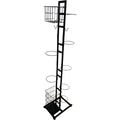 Sports Equipment Storage Rack - Vertical Ball Organiser Basketball Garage Stand-0