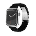 Resin Link Bracelet Band Small - The Sydney Beaches - Manly (Black) - Compatible with Apple Watch Size 42mm to 45mm-0
