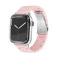 Resin Link Bracelet Band Small - The Sydney Beaches - Palm Beach (Pink) - Compatible with Apple Watch Size 42mm to 45mm-0