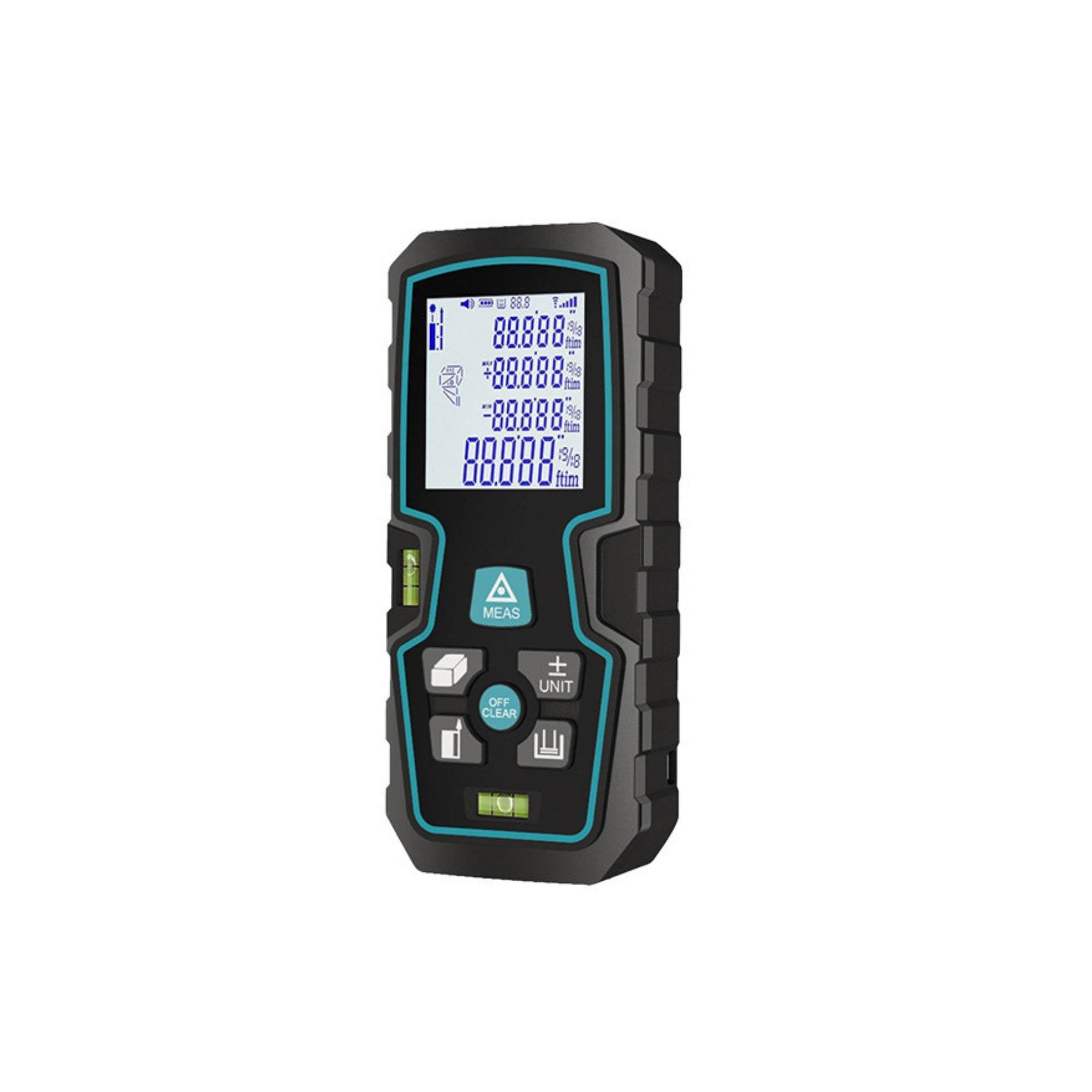 Tooleroo 40m Digital Laser Distance Measurer - LCD Area Volume Meter Tool-0