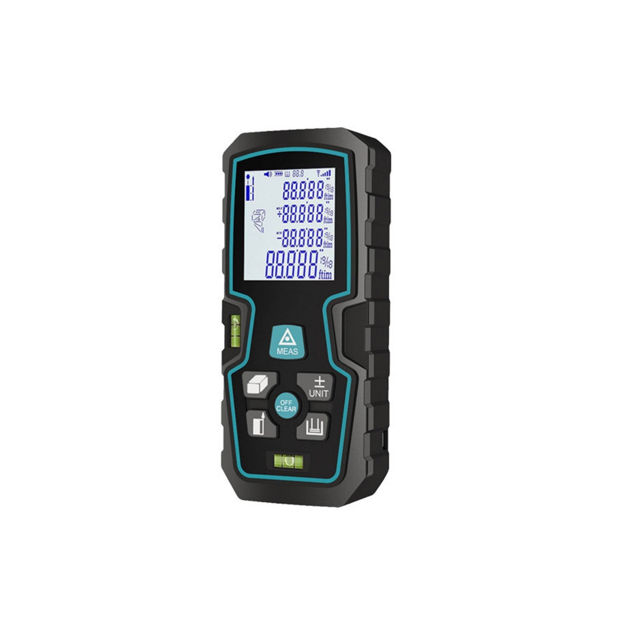 Tooleroo Digital Laser Distance Measurer - LCD Area Volume Meter Tool-0