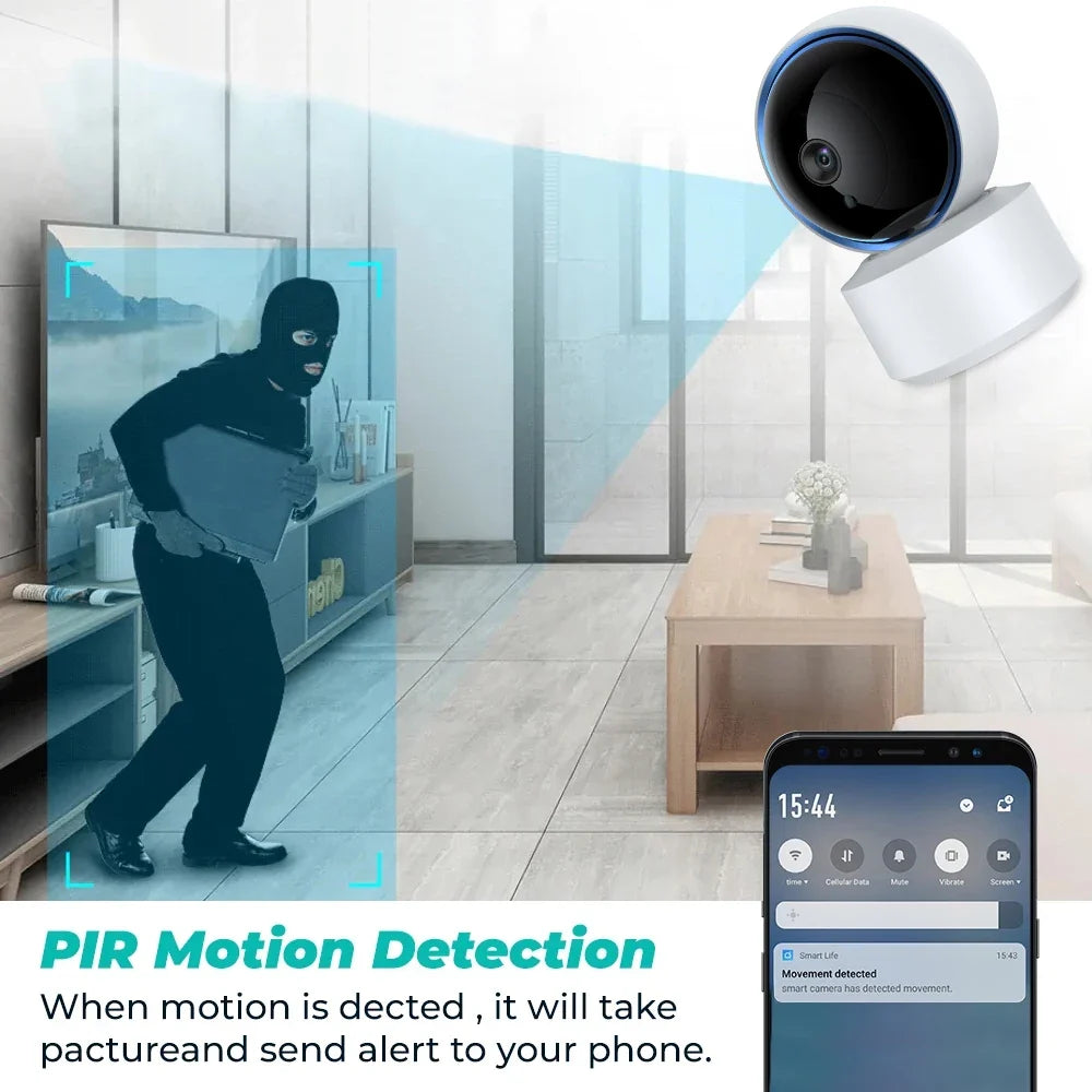 NNEOBA Wifi Baby Monitor Camera with Night Vision (1080P)-1