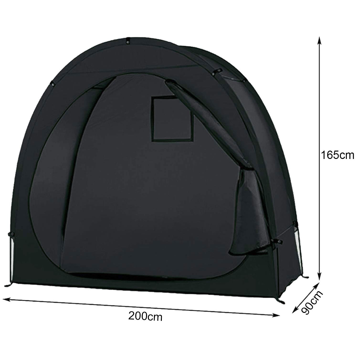 NNEDSZ Bike Cover Storage Tent Durable Waterproof Anti-Dust Foldable Outdoor Tools Storage Shed-1