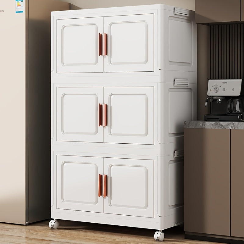 NNETM Transparent Storage Cabinet Magnetic Doors-2