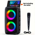 NNETM Wireless Party Speaker with Mic & Disco Lights-0