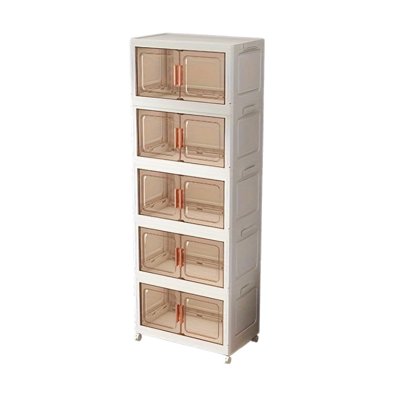 NNETM Transparent Storage Cabinet Magnetic Doors-0